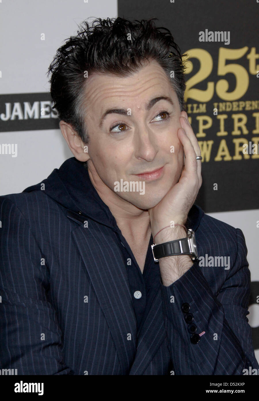 Scottish actor Alan Cumming arrives for the 25th Film Independent ...