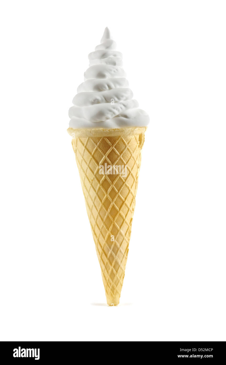 icecream isolated on white background Stock Photo