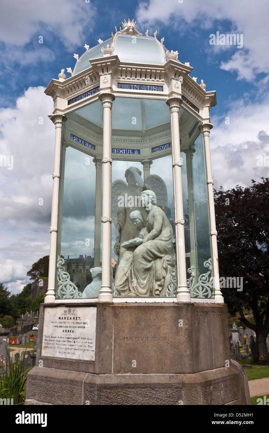 Monument to Margaret Wilson, Valley Cemetery, Stirling, Scotland Stock Photo