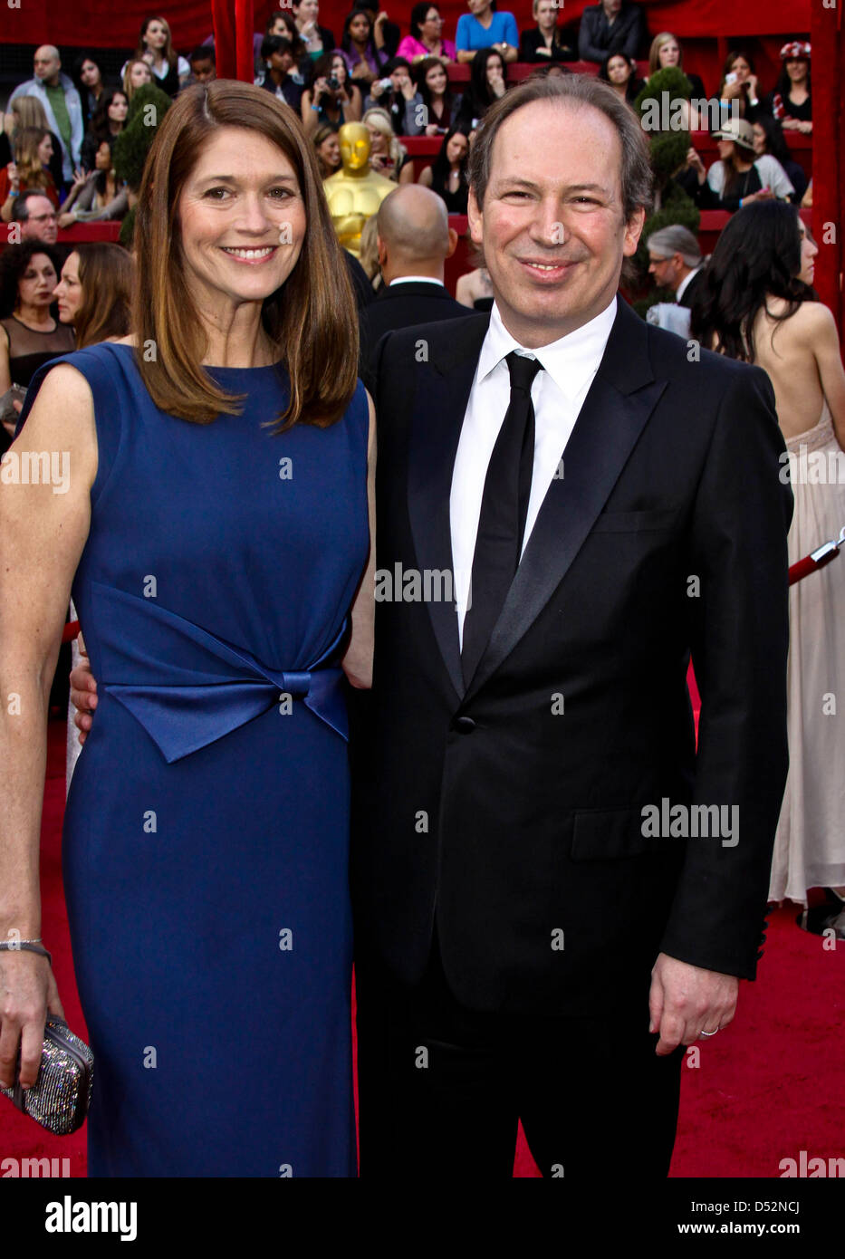 German composer Hans Zimmer and his wife Susanne Zimmer arrive on the