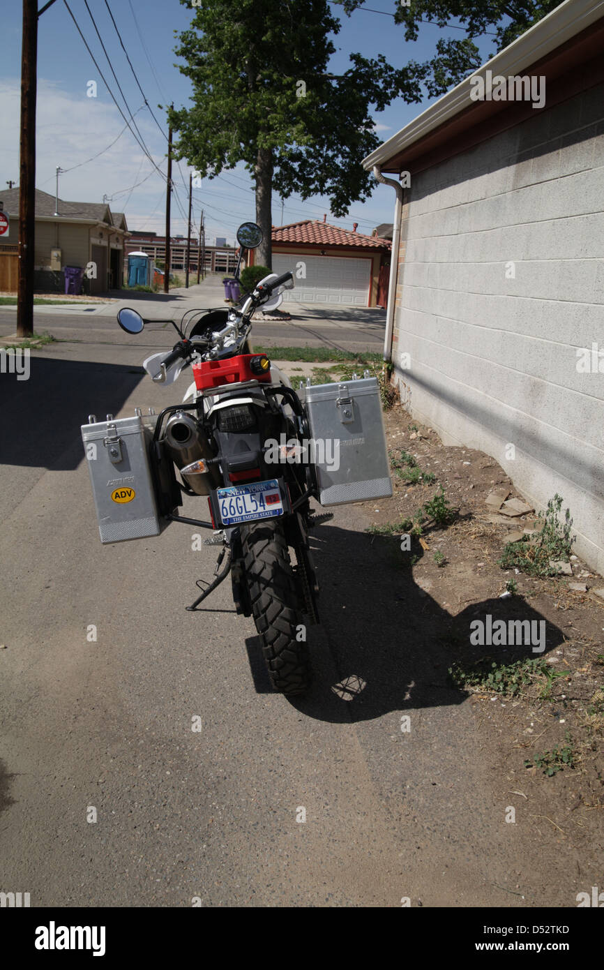 BMW Dirt Bike Stock Photo