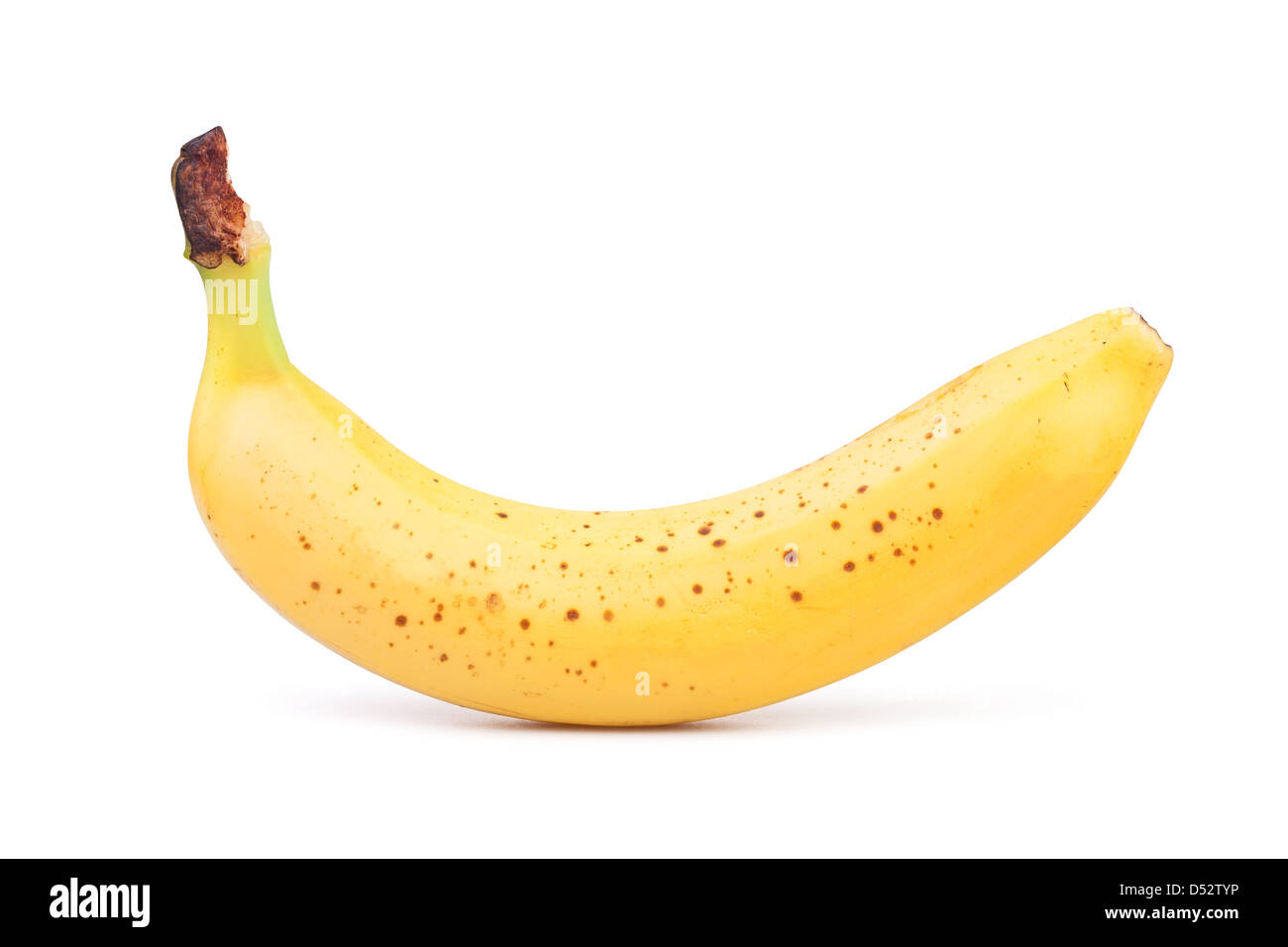 banana one on white background Stock Photo