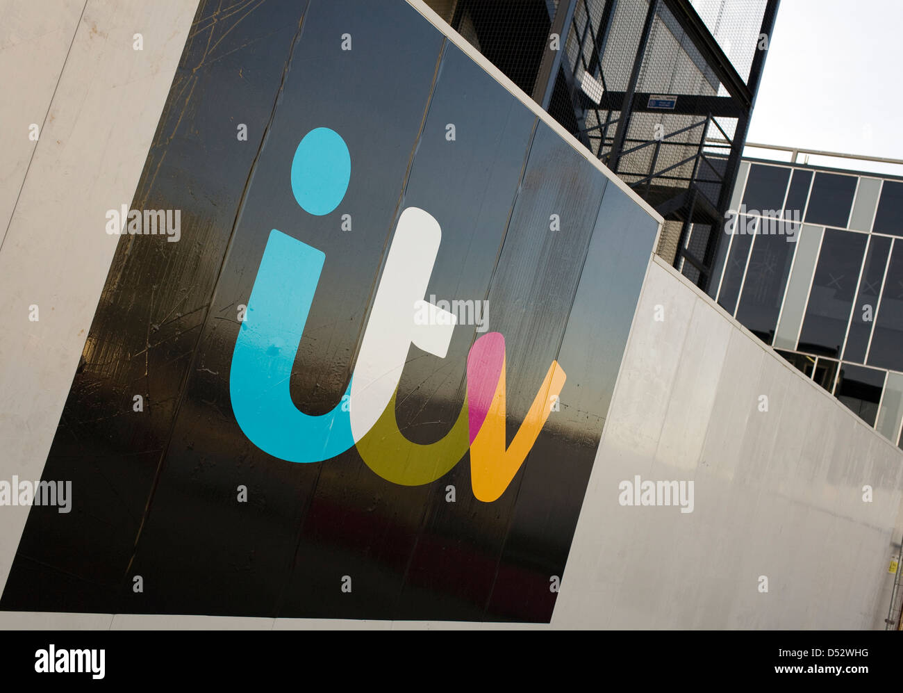 The New ITV site Salford Quays, Manchester Stock Photo