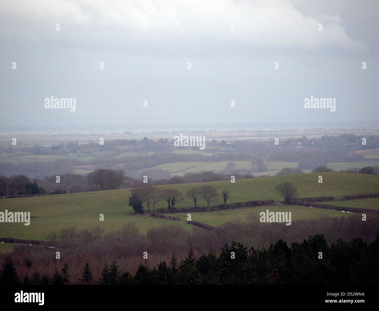 English countryside view winter hi-res stock photography and images - Alamy