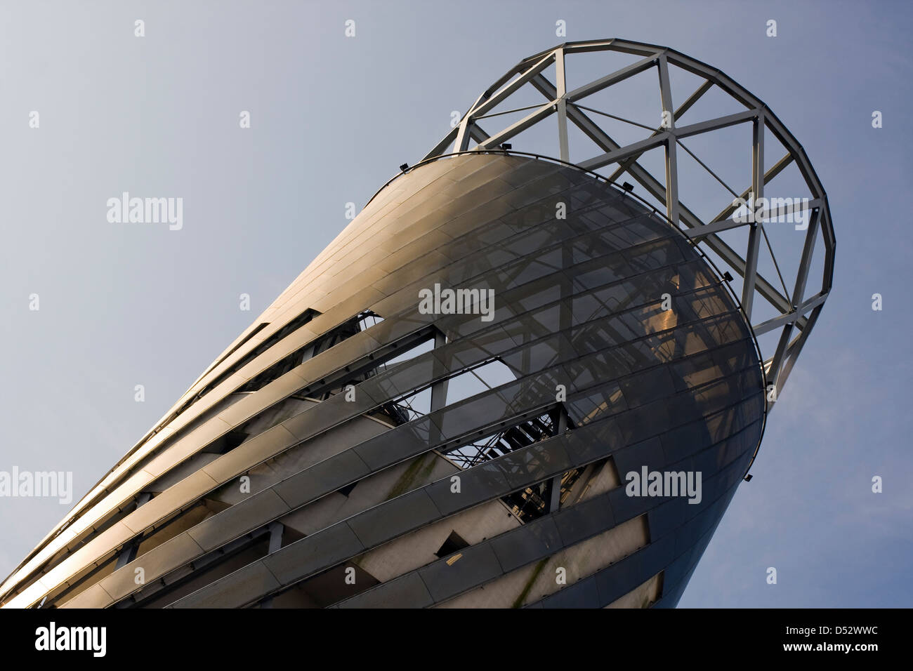 Detail of the Lowry Theatre, Salford Quays, Manchester Stock Photo
