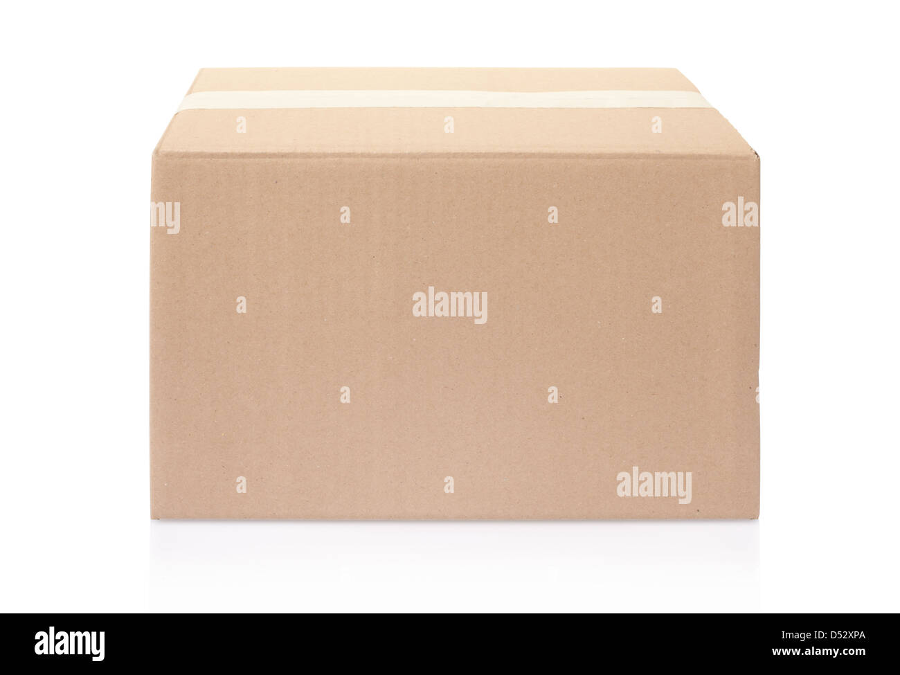 Cardboard box Stock Photo