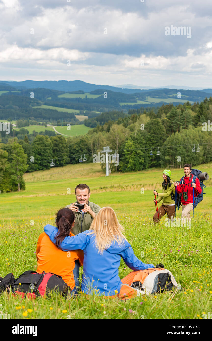 Picture of hiking hi-res stock photography and images - Alamy