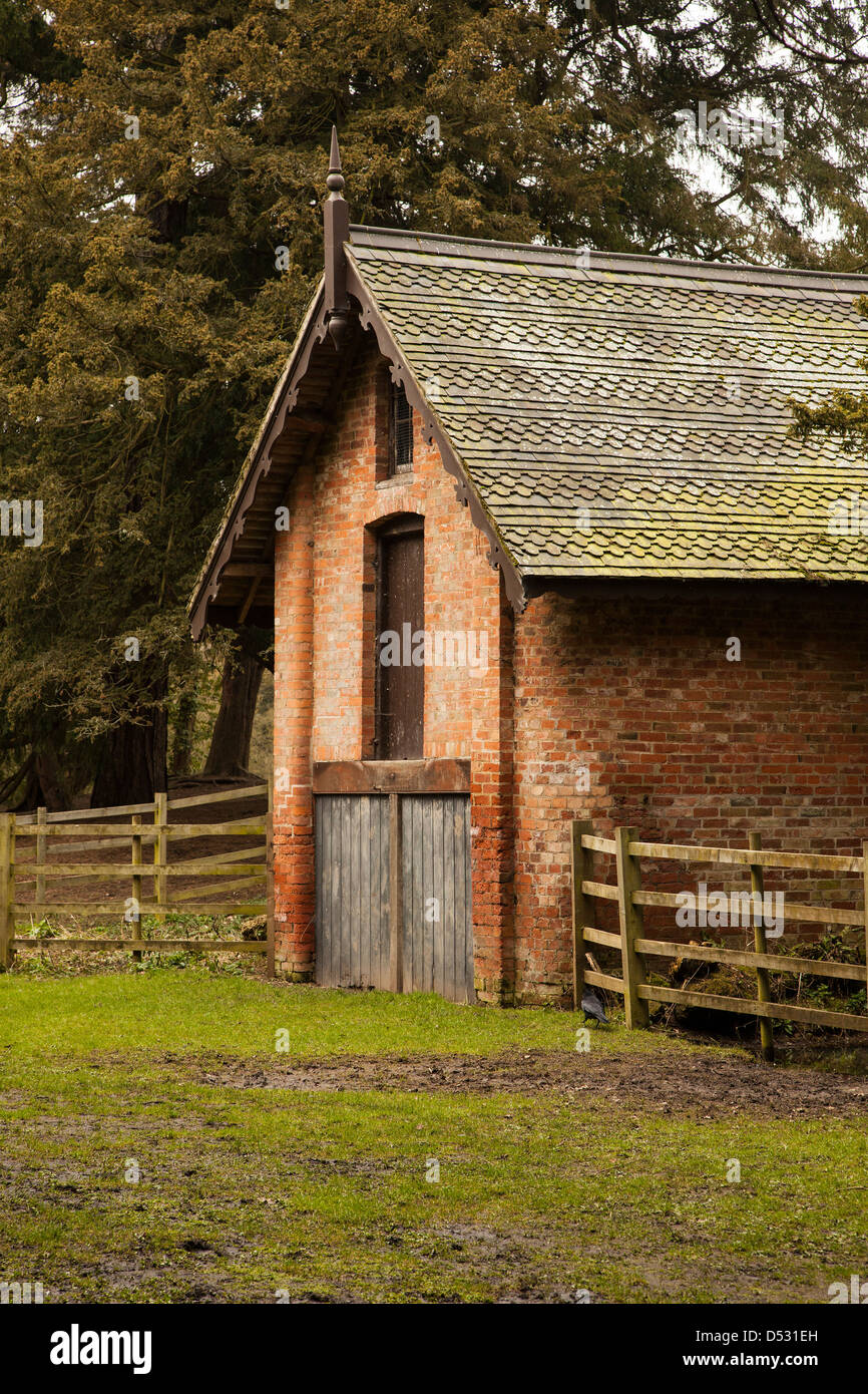 Boat House Elvaston Castle Stock Photo Alamy