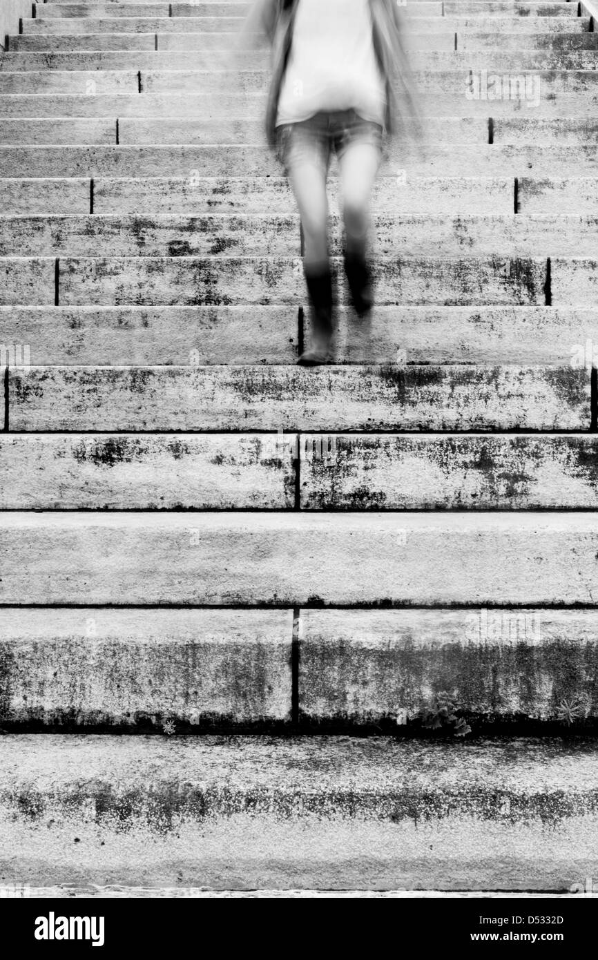 Jumping Down Stairs High Resolution Stock Photography and Images Alamy