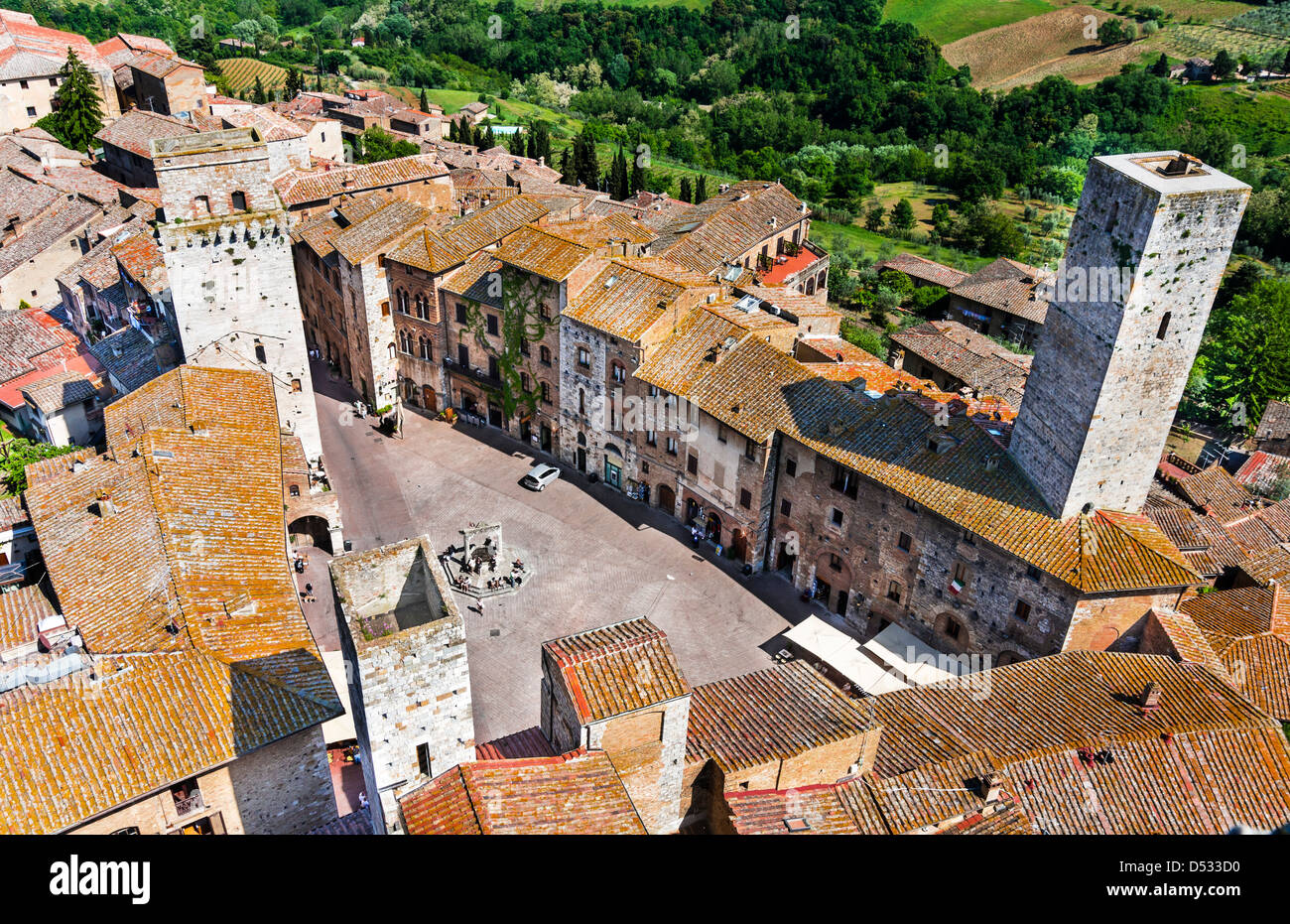 Medieval walled sightseeing hi-res stock photography and images - Alamy