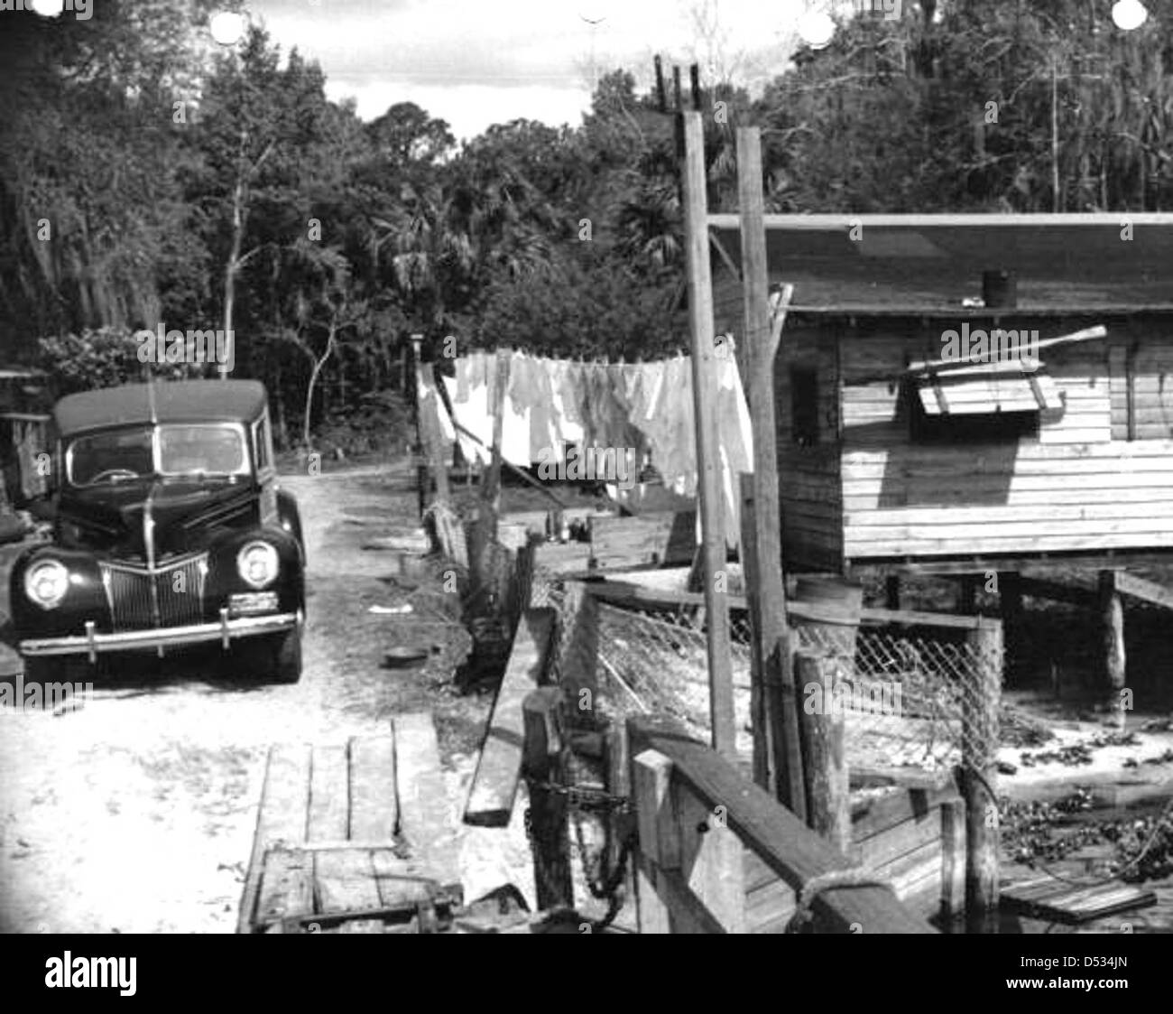 Close up of house Drayton Island, Florida Stock Photo Alamy