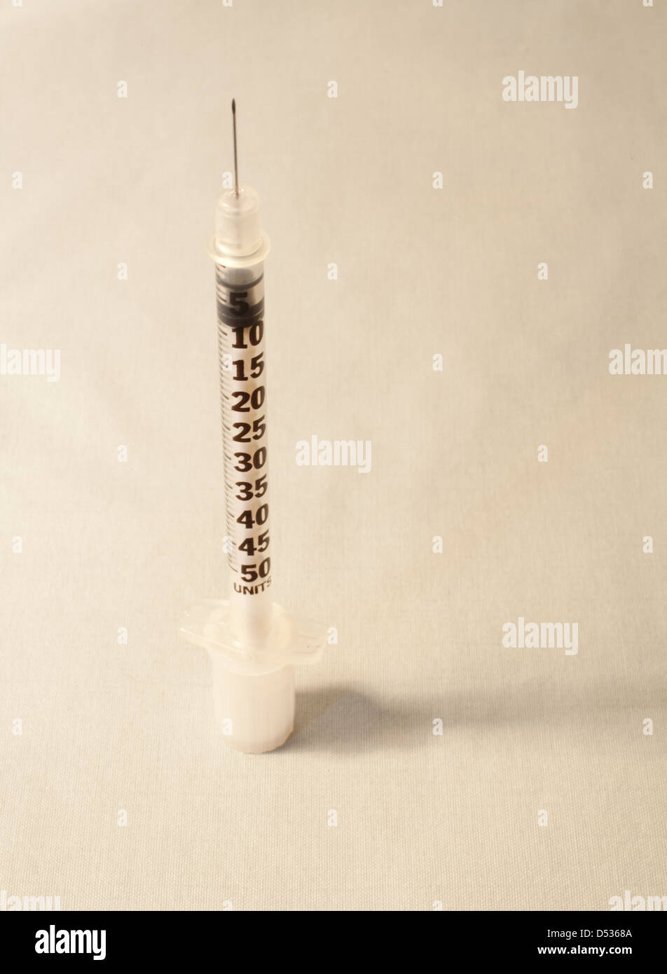 A insulin syringe Stock Photo Alamy