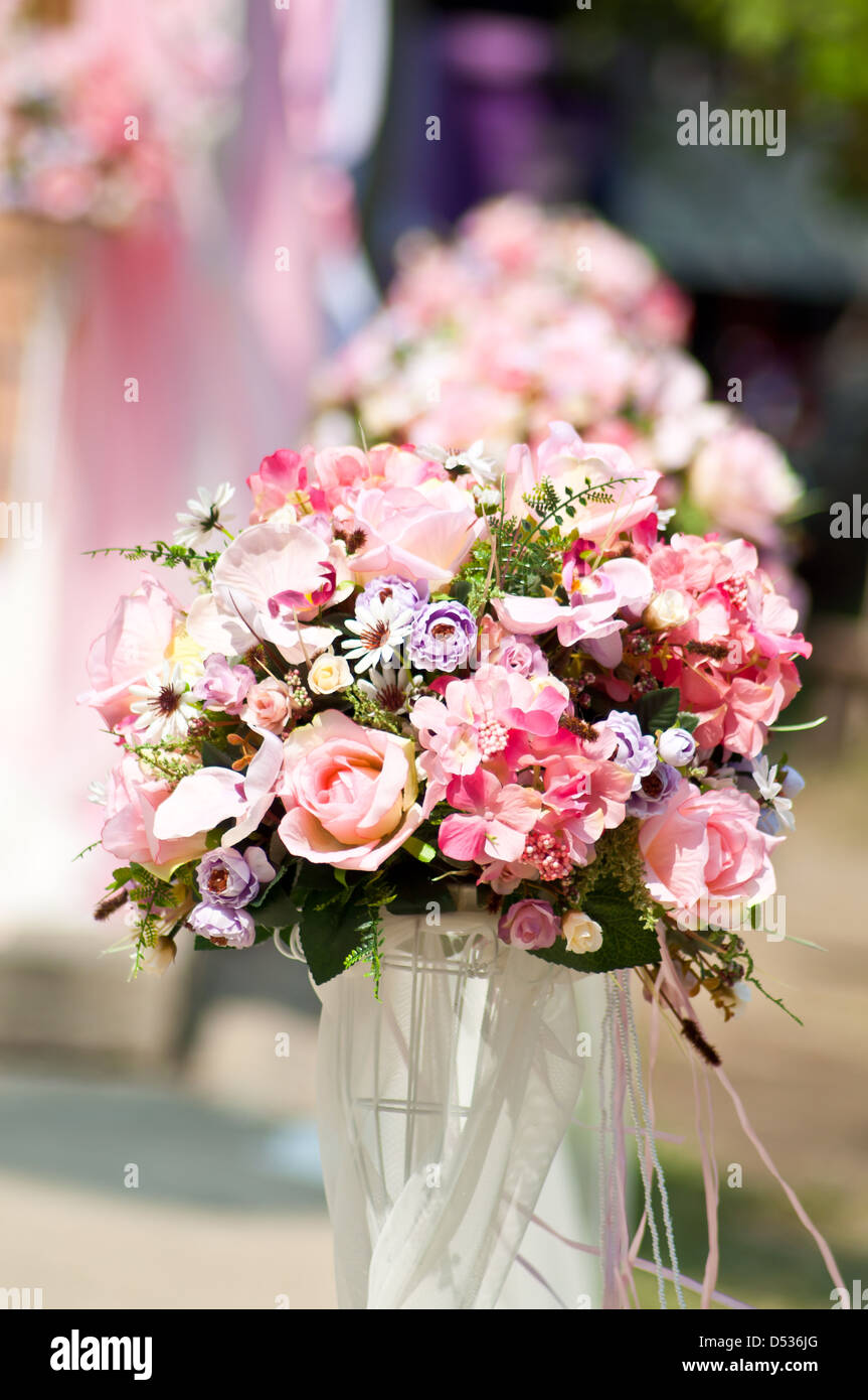 Artificial flower for decoration Stock Photo Alamy