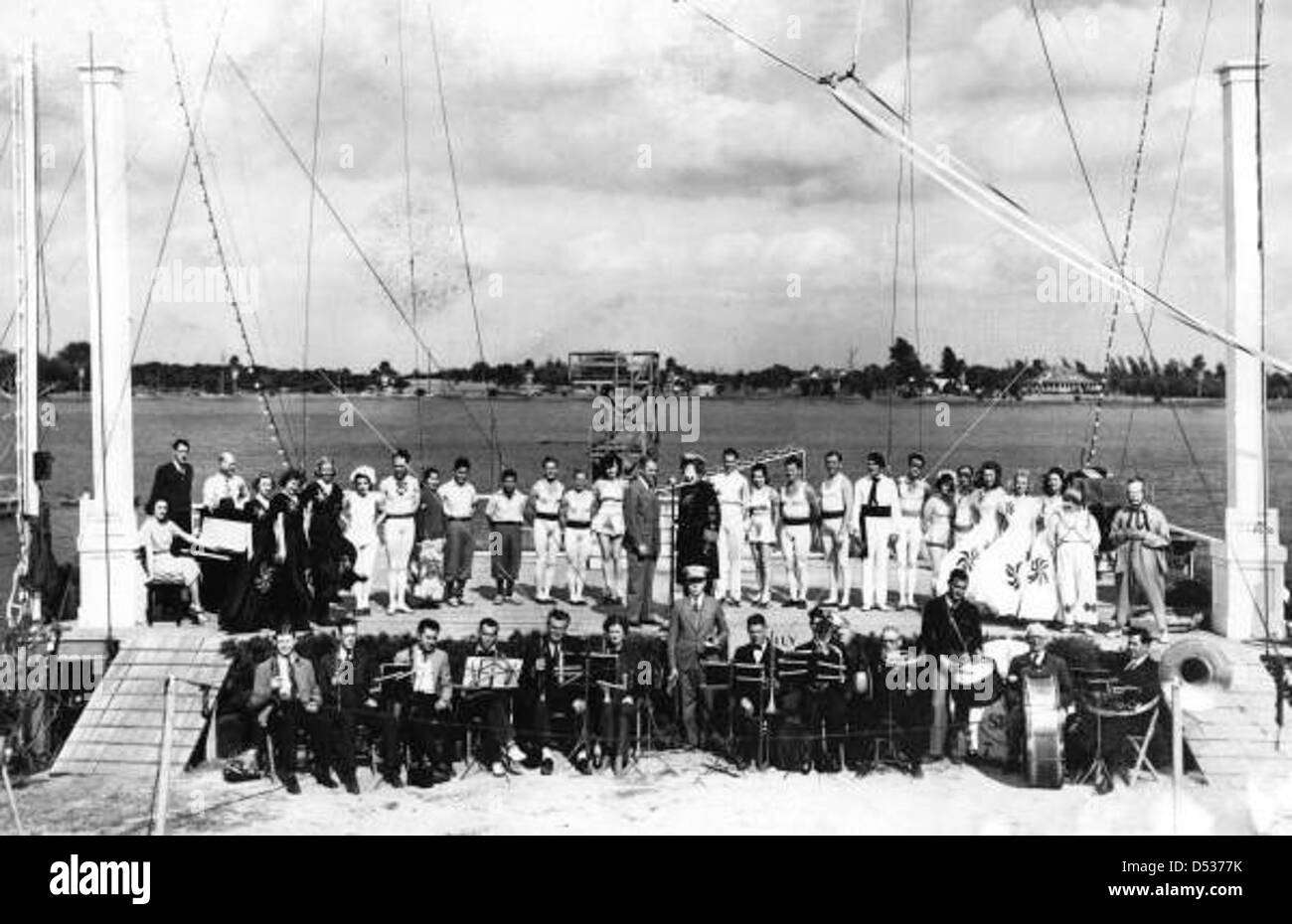 Circus Performers at the Florida Orange Festival Winter Haven, Florida