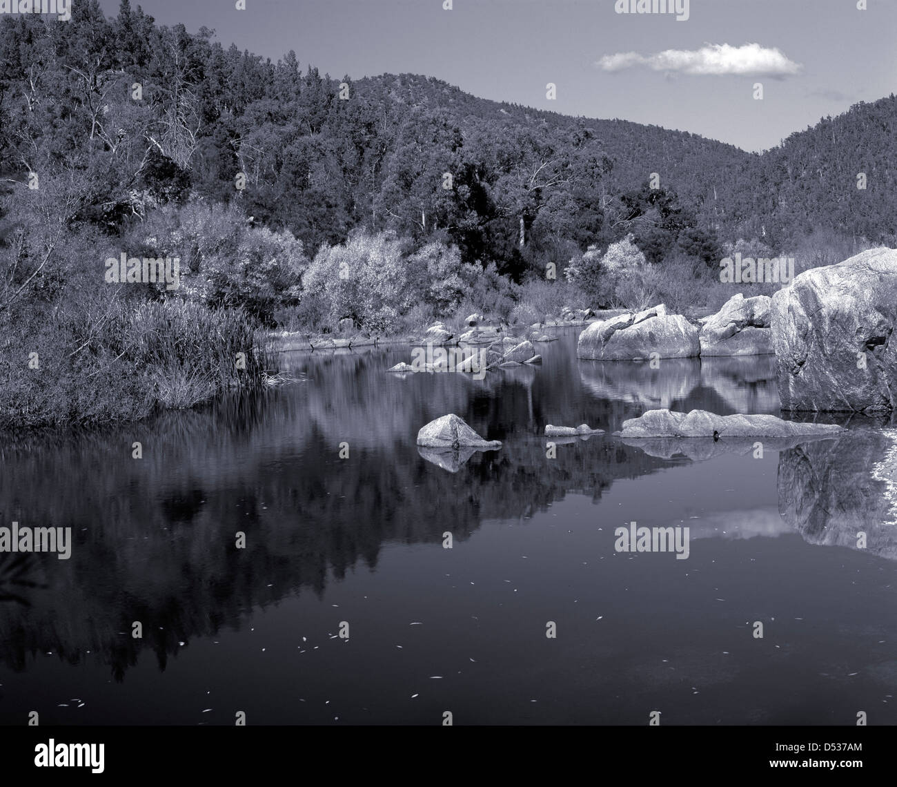 Snowy River, Snowy Mountains, NSW, Australia Stock Photo