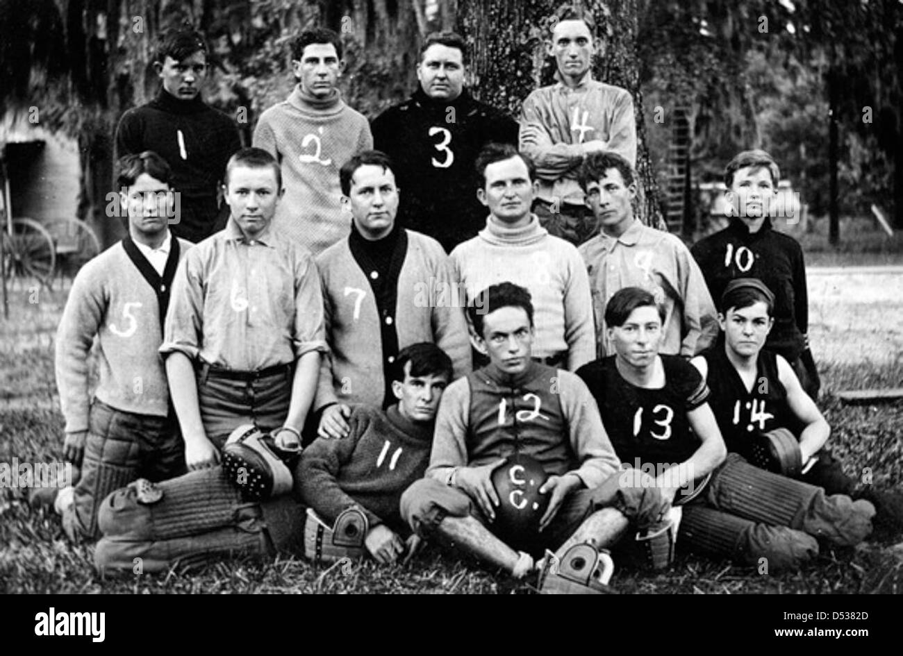 Columbia College football team Stock Photo Alamy