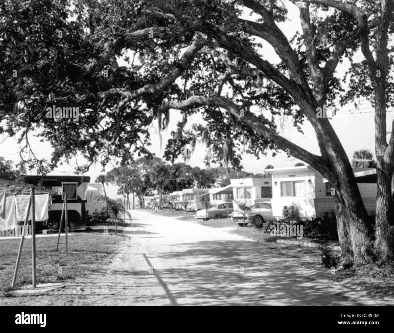 Trailer park Cape Canaveral, Florida Stock Photo Alamy