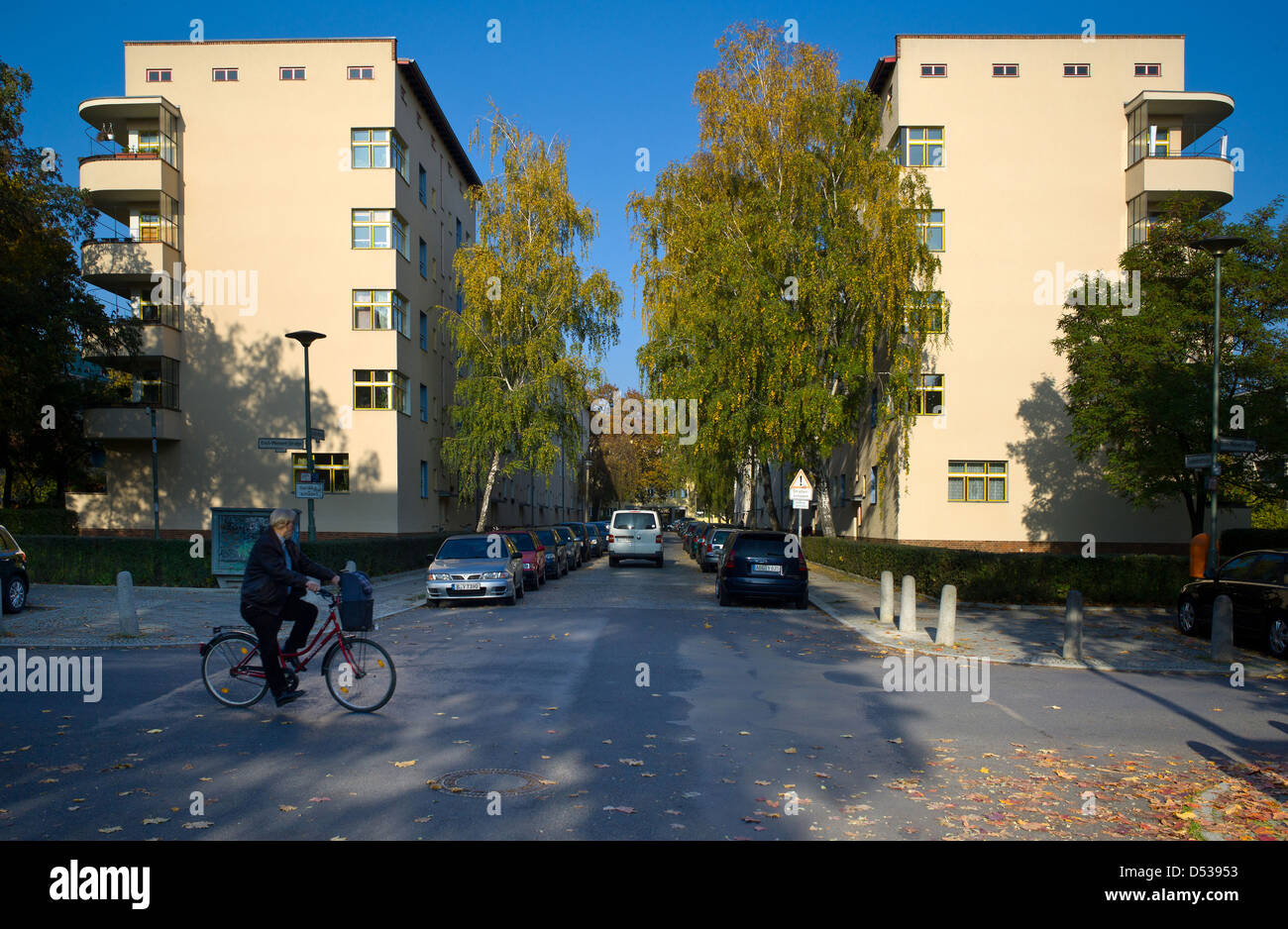 Berlin, Germany, the residential buildings Carl Legien estate in Erich