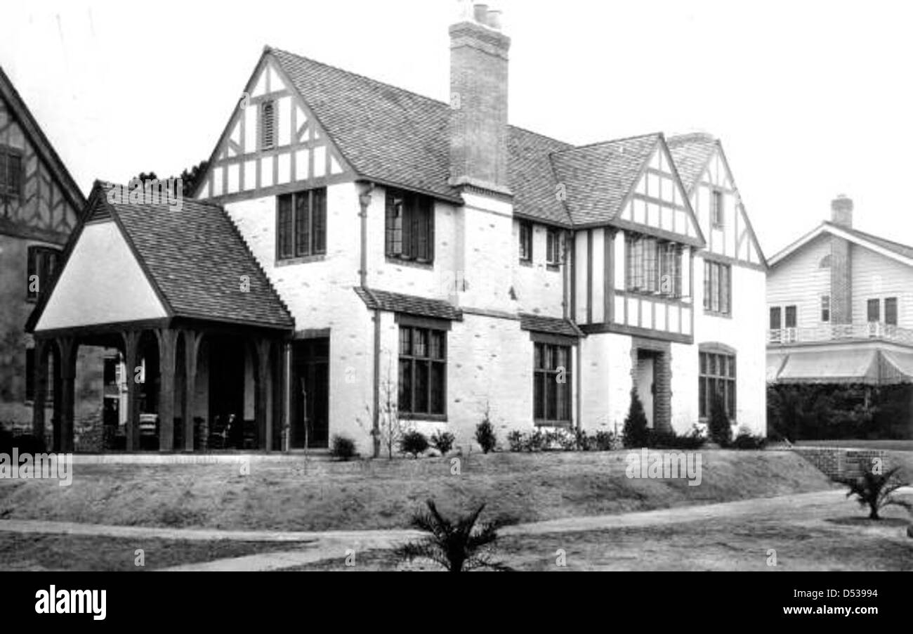 Residence at 1816 Avondale Circle: Jacksonville, Florida Stock Photo