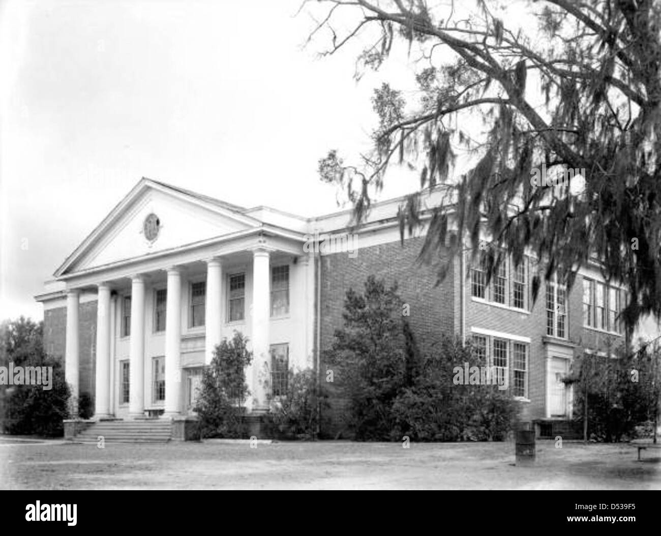Monticello High School: Monticello, Florida Stock Photo