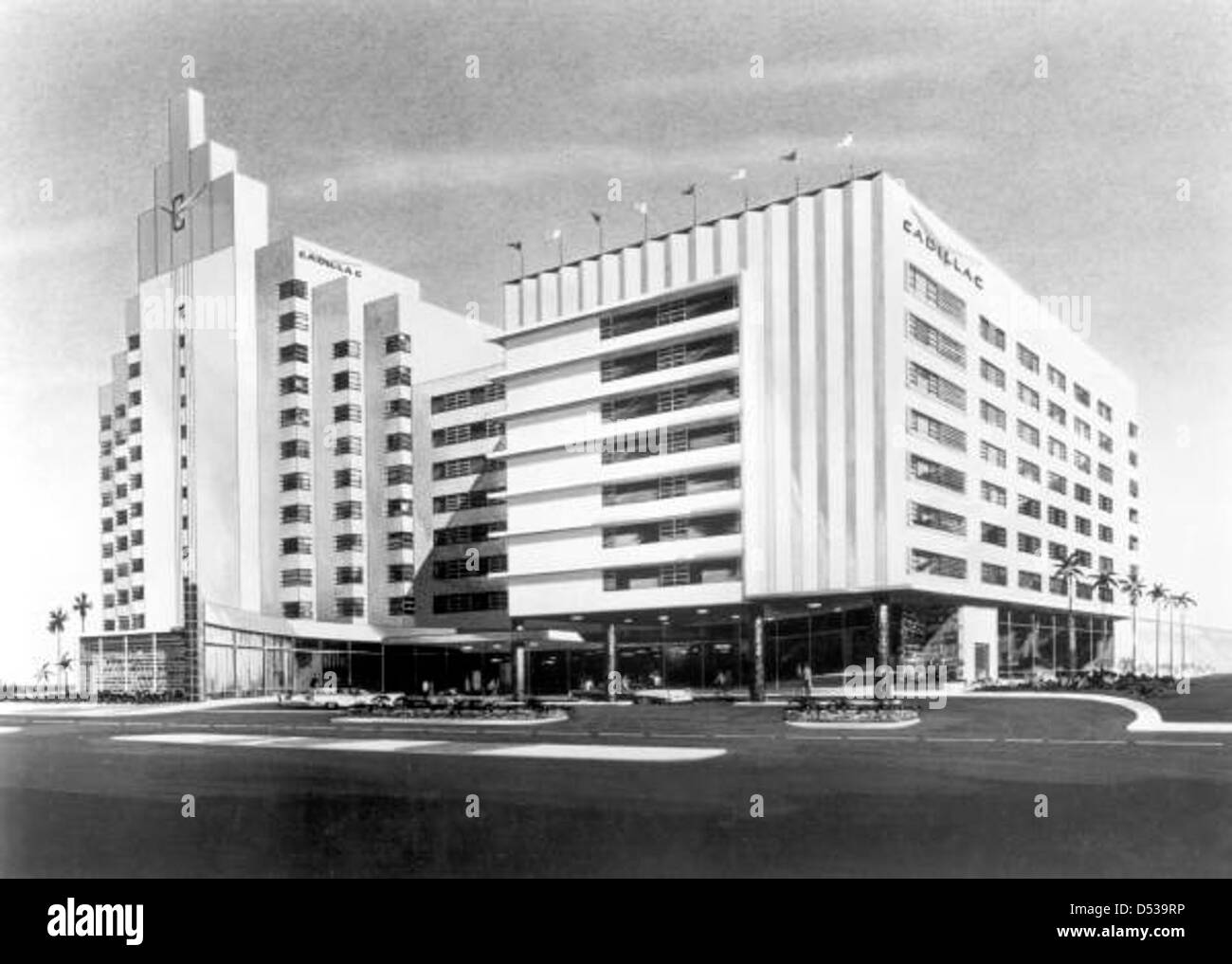 1953 South Beach Miami Florida Color Photograph