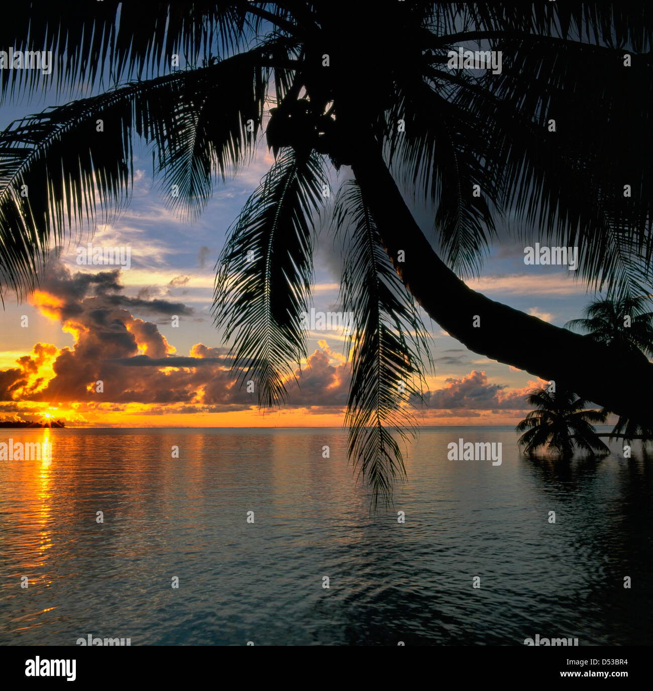 Sunset at moorea hi-res stock photography and images - Alamy