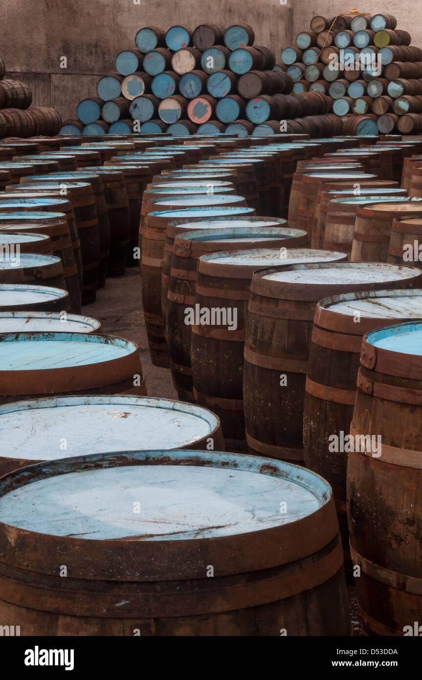 Speyside whisky barrels hires stock photography and images Alamy