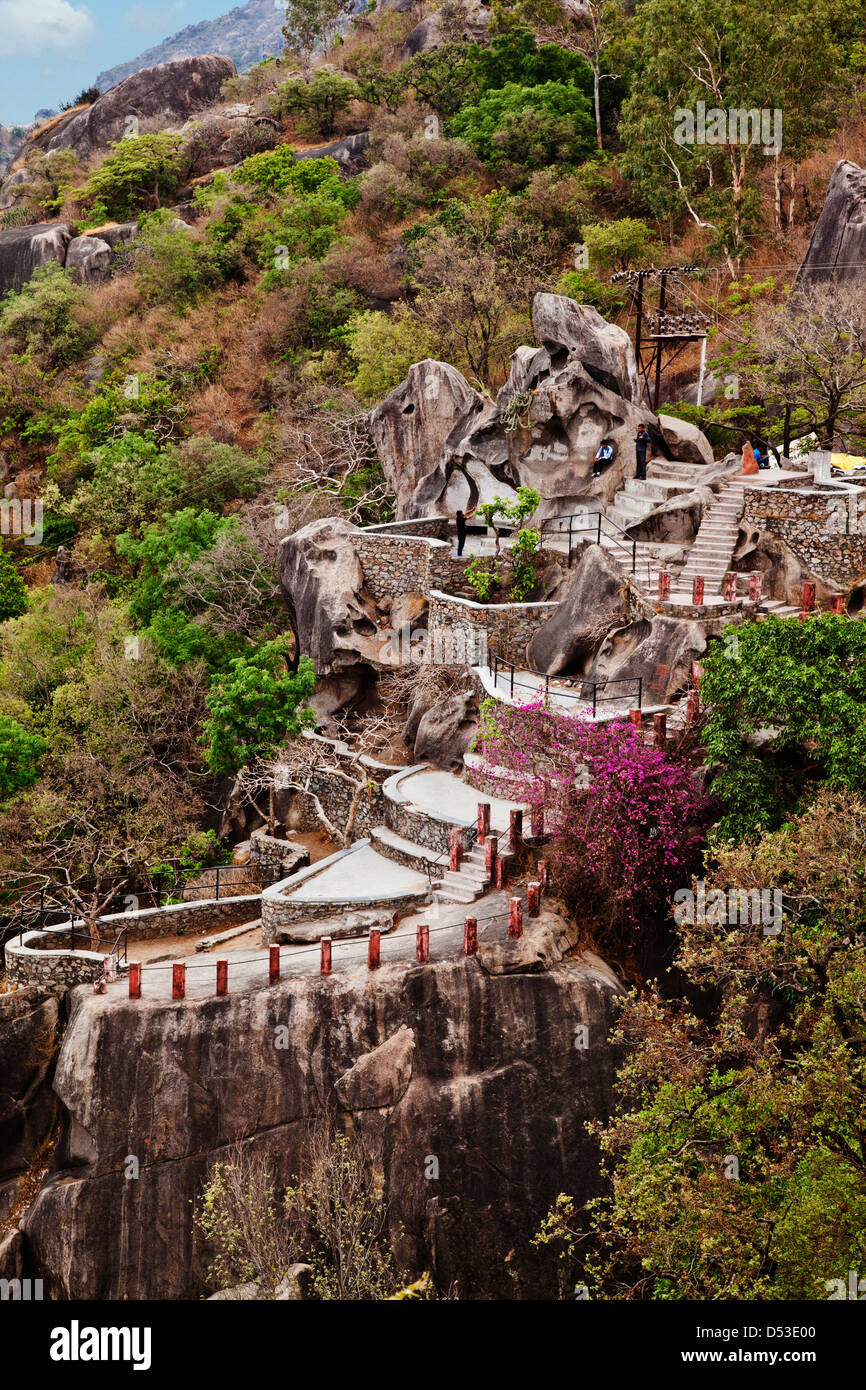 Anadara Point at Mount Abu, Sirohi District, Rajasthan, India Stock