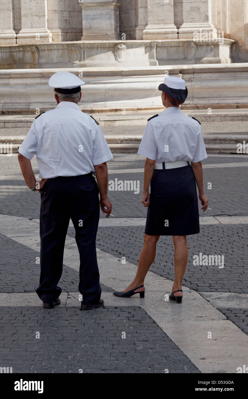 do cops smoke cigarettes Police smoking hi-res stock photography and images