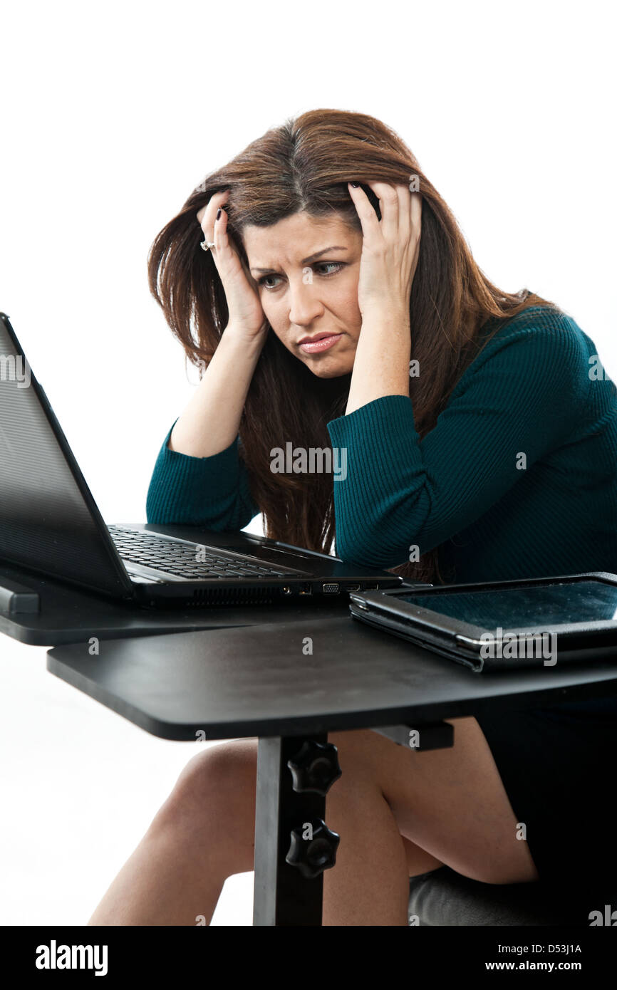 Latina woman home 40s hi-res stock photography and images - Alamy