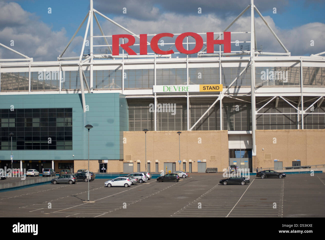 Ricoh Arena Coventry Football Stadium Stock Photo