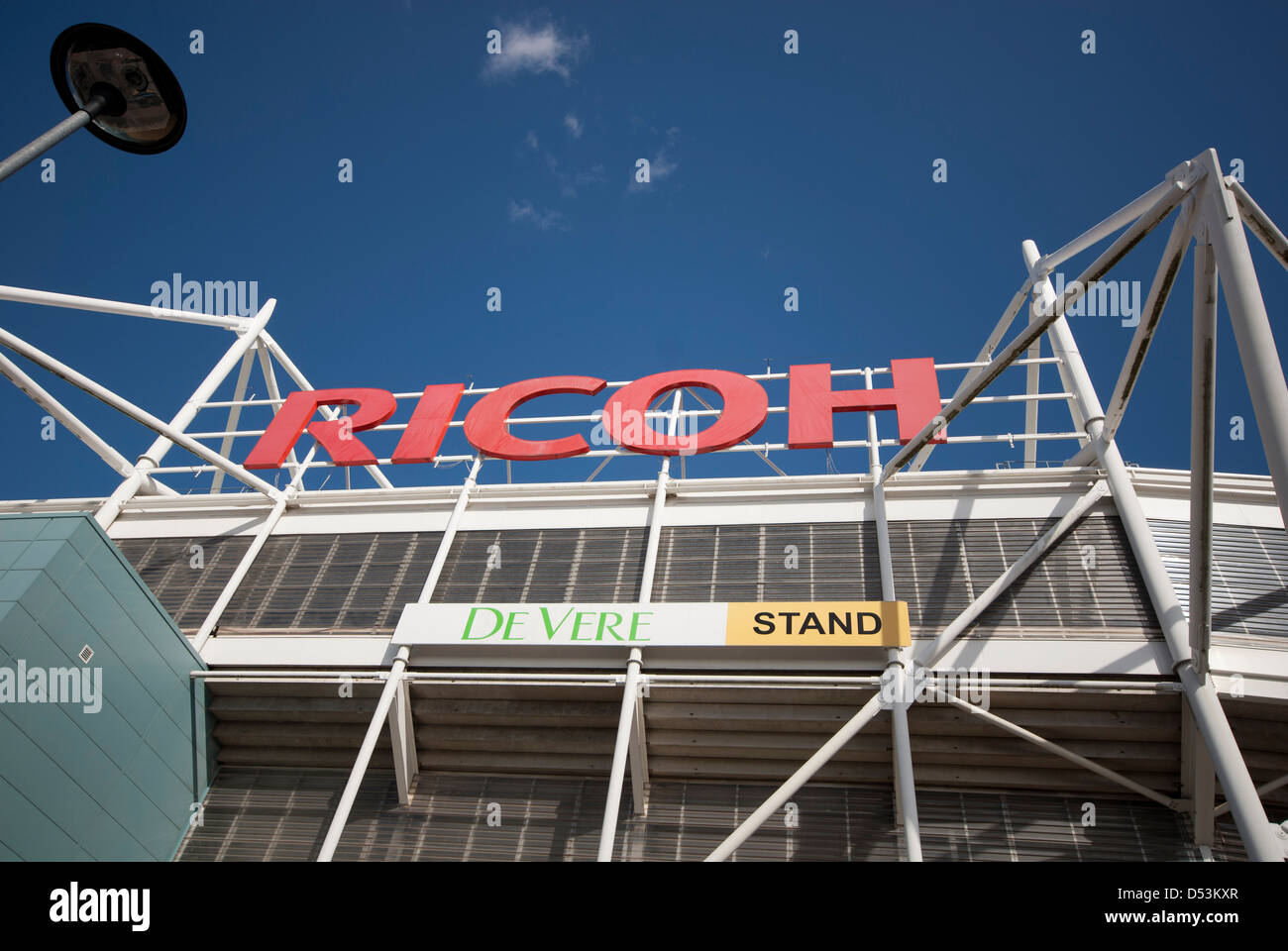 Ricoh Arena Coventry Football Stadium Stock Photo