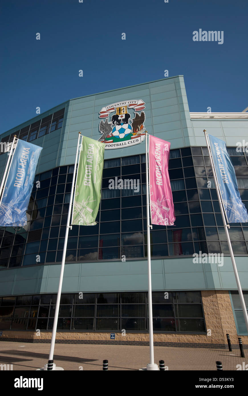 Ricoh Arena Coventry Football Stadium Stock Photo