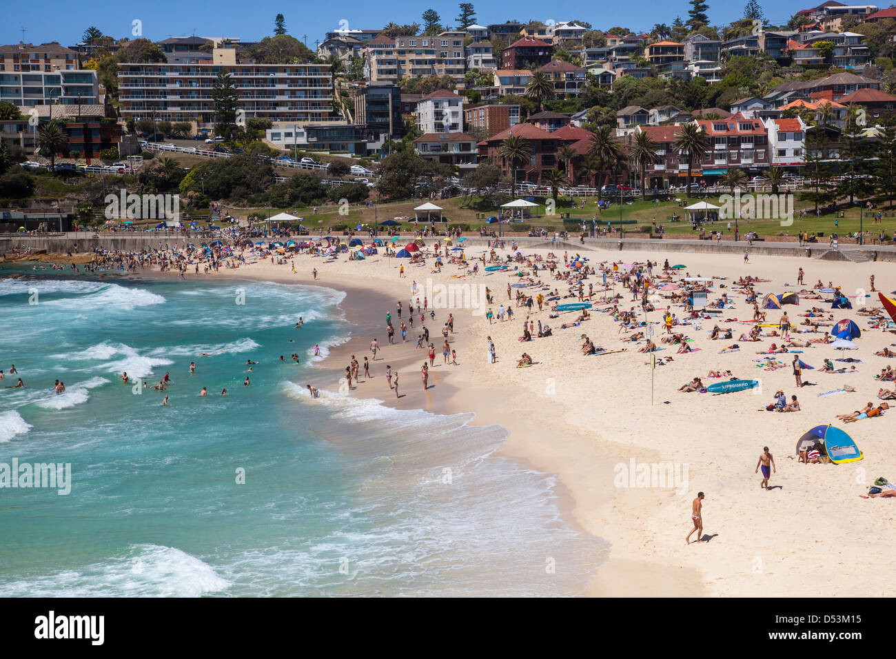 Bronte beach, Eastern Suburbs, Sydney, NSW, Australia Stock Photo