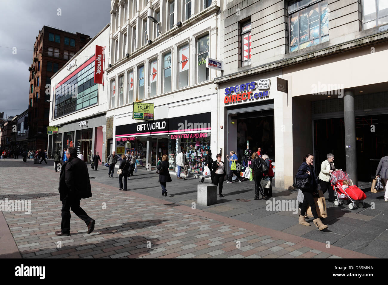 Shopping argyle street glasgow hires stock photography and images Alamy