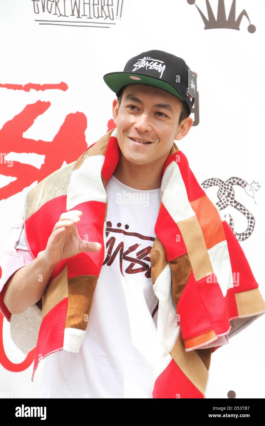 Edison Chen attended fashion brand activity in Taipei,Taiwan, China on