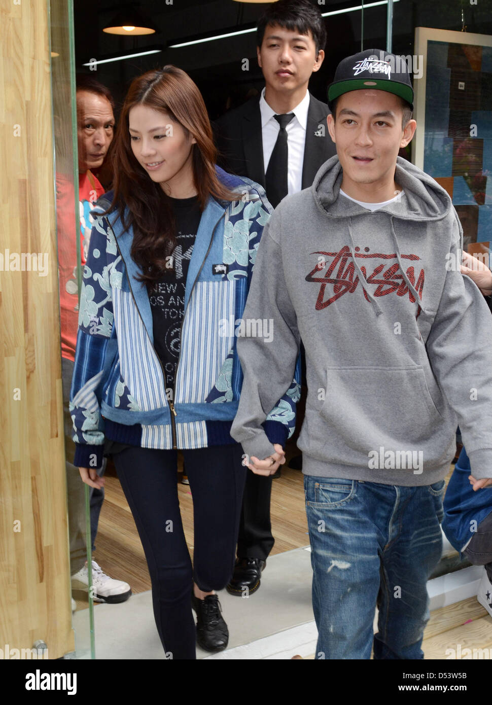 Edison Chen attended fashion brand activity in Taipei,Taiwan, China on  Thursday March 21, 2013 Stock Photo - Alamy