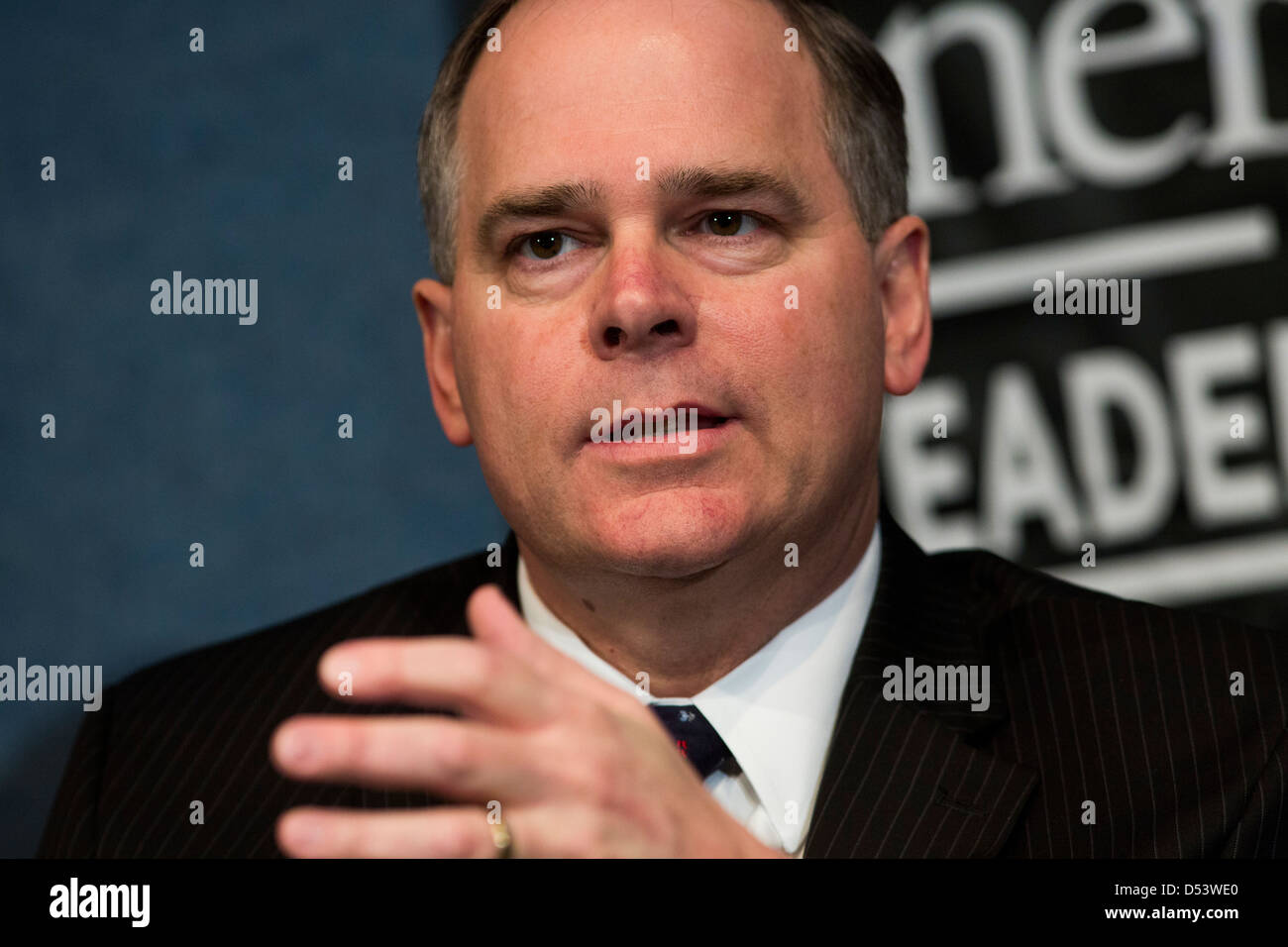 Nick Akins, president and CEO of American Electric Power.  Stock Photo