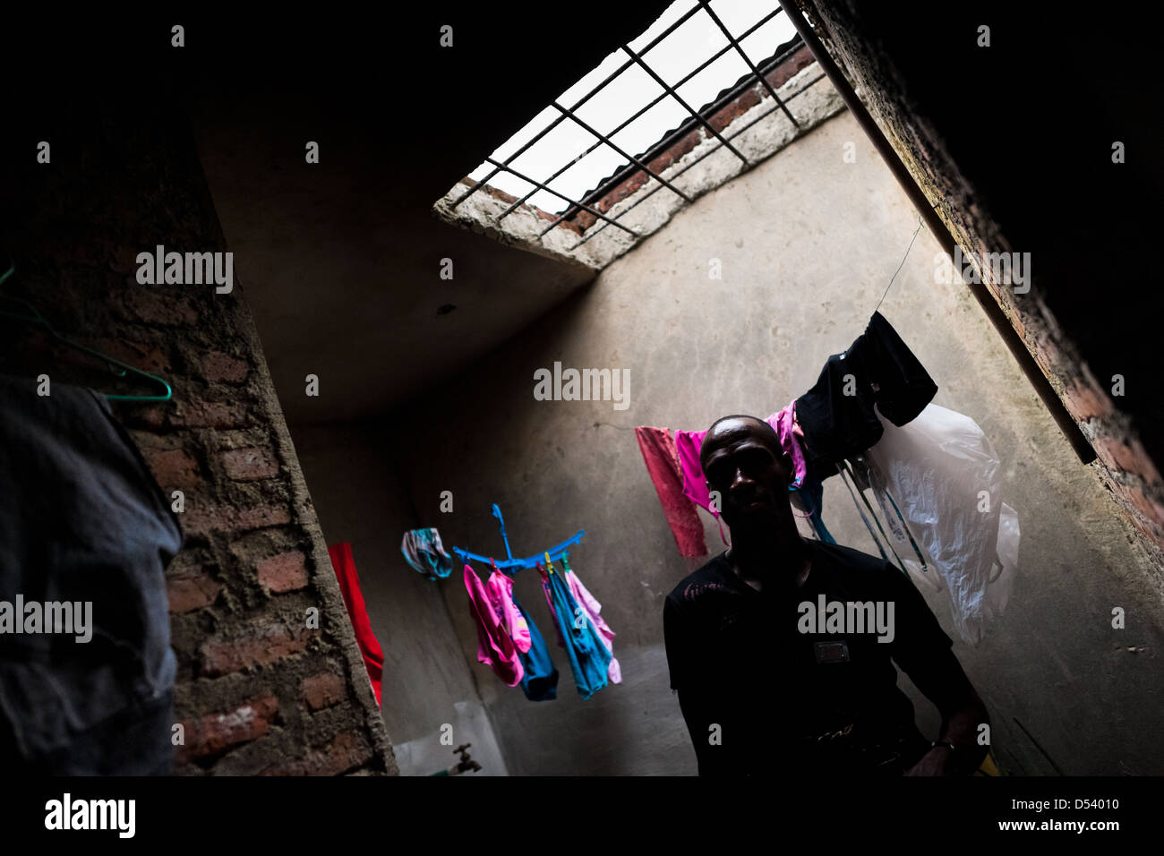 A sugar cane cutter seen in his house in Florida, Valle del Cauca, Colombia Stock Photo Alamy