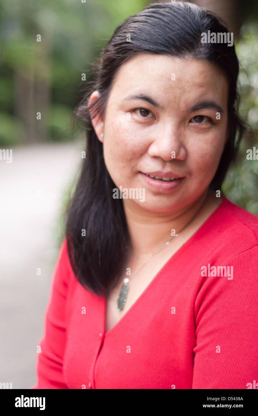 Portrait Smart Looking Asian Middle Aged Stock Photo 1435646918