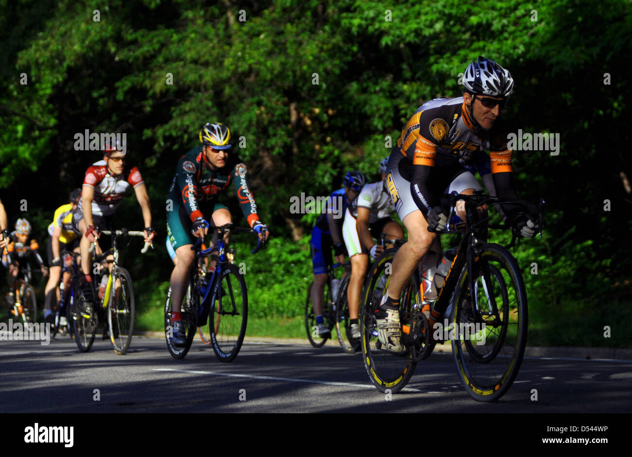 Central Park, New York City, USA bicycle riders Stock Photo - Alamy