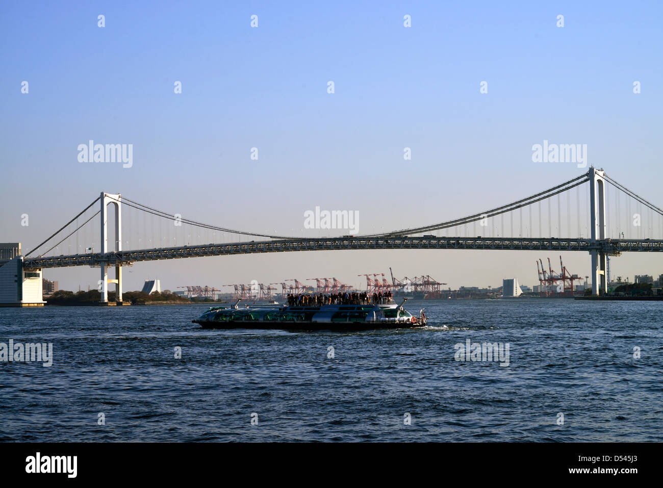 Rainbow Bridge Tokyo Stock Photo Alamy