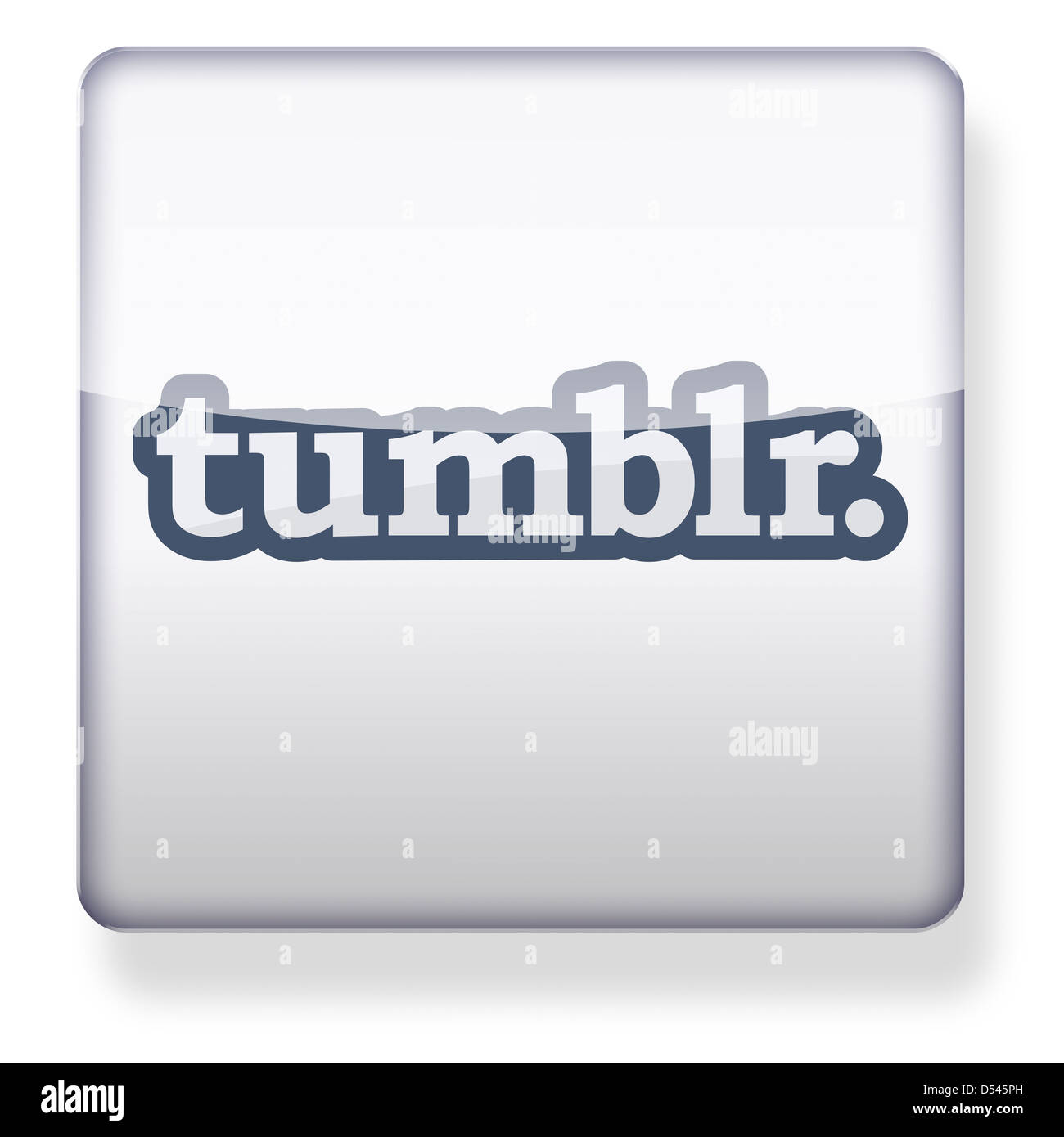 Tumblr logo hi-res stock photography and images - Alamy