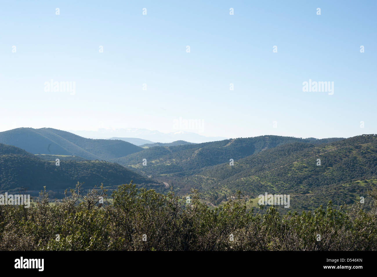 View of Parque Natural de los Despenaperros, province of Jaén, Spain Stock Photo