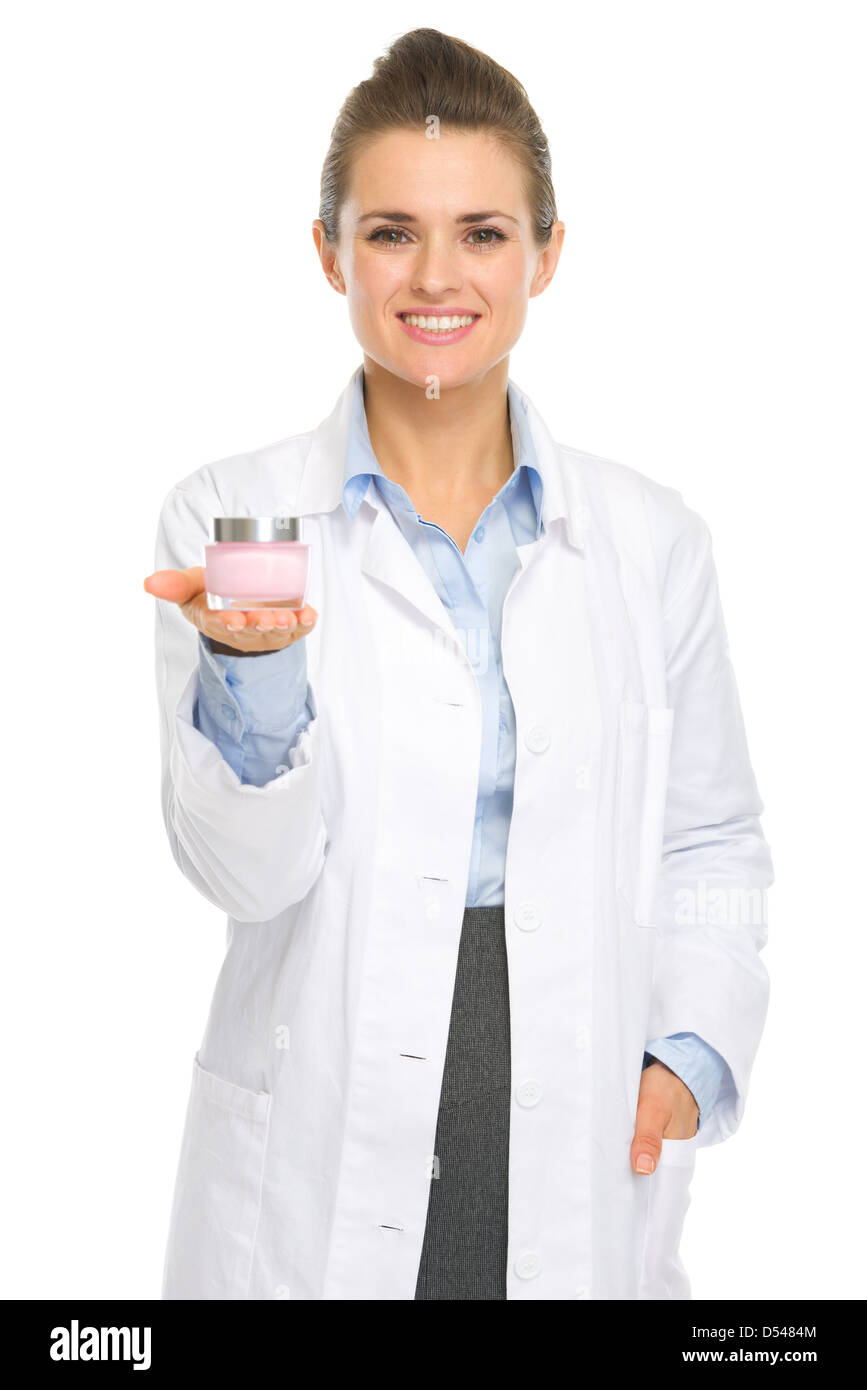 Happy female medic showing hi-res stock photography and images - Alamy