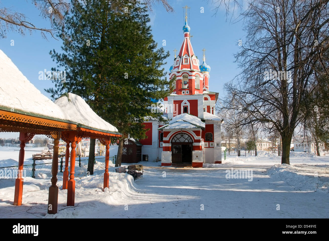 Church Dmitry on the Blood, Uglich, Russia Stock Photo - Alamy