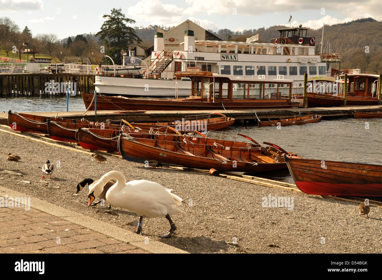 Bowness on Windermere Stock Photo Alamy