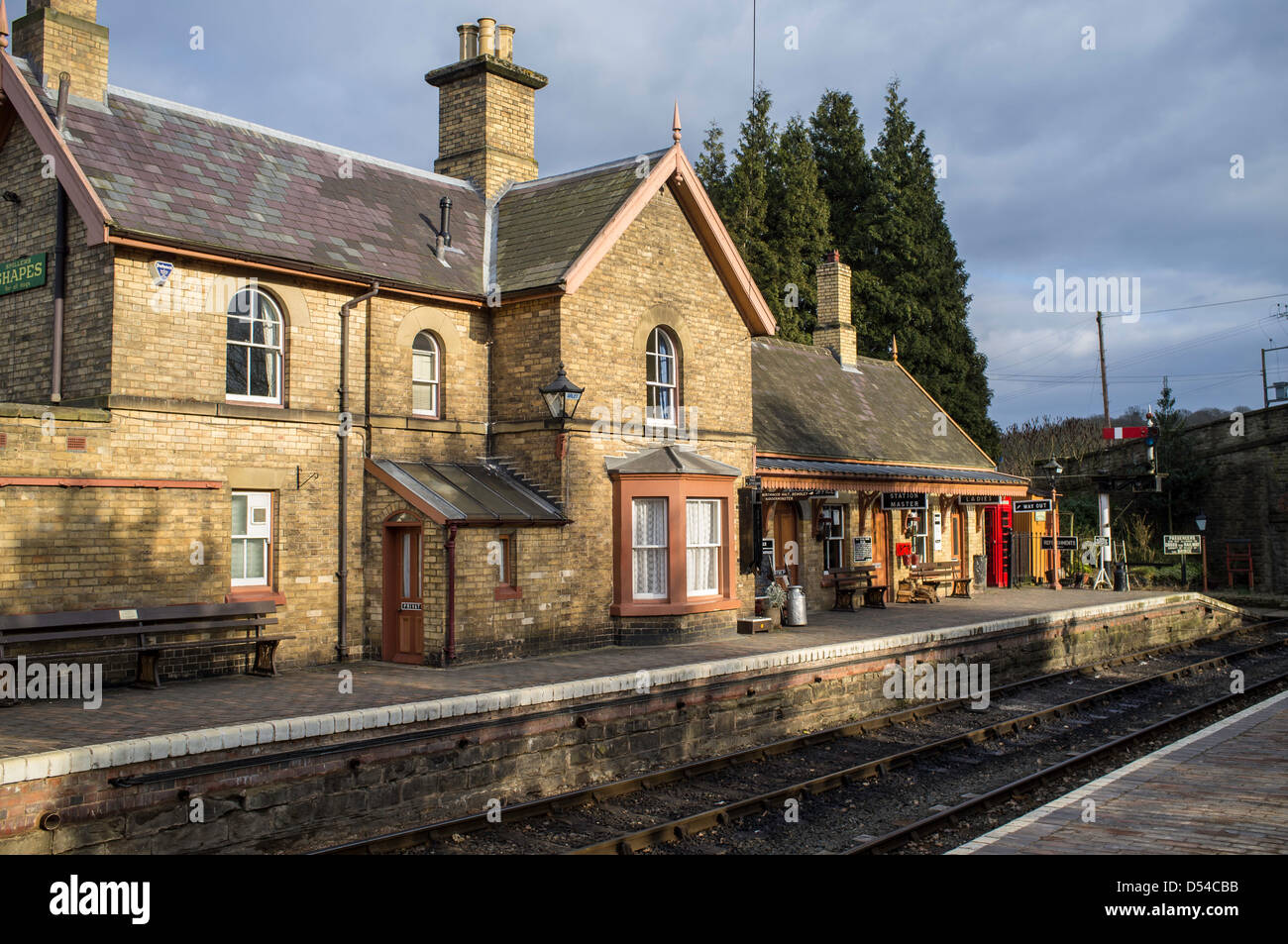 Arley Station on the Severn Valley Railway, Upper Arley, Worcestershire ...