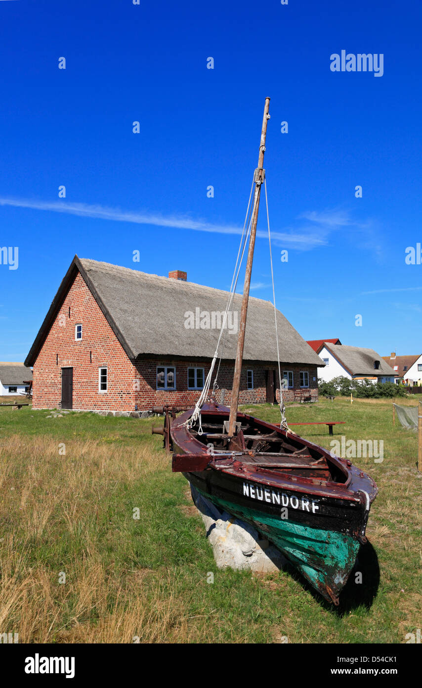 Hiddensee Island, fishing museum Neuendorf, Mecklenburg Western Pomerania, Germany Stock Photo