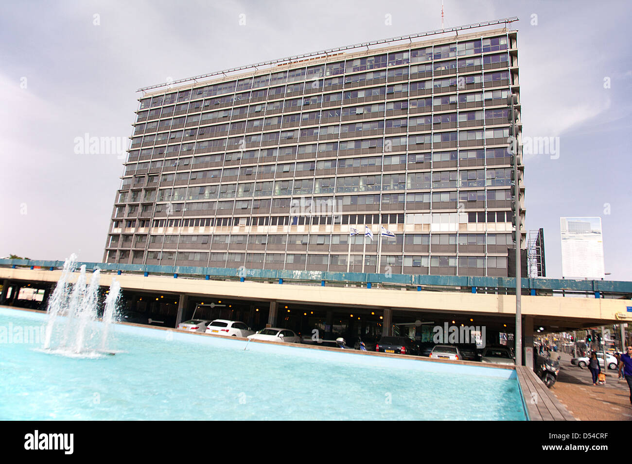 The Tel Aviv City Hall, Tel Aviv, Israel, Middle East Stock Photo